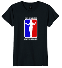 Load image into Gallery viewer, Women&#39;s Aint Built For The League T-Shirt{Business Edition)
