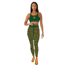 Load image into Gallery viewer, Women&#39;s 2 Piece Green Workout Set(Miami Style)
