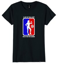 Load image into Gallery viewer, Women&#39;s Ain&#39;t Built For The League T-Shirt(Workout Edition)
