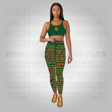 Load image into Gallery viewer, Women&#39;s 2 Piece Green Workout Set(Miami Style)
