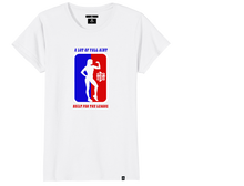 Load image into Gallery viewer, Women&#39;s Ain&#39;t Built For The League T-Shirt(Workout Edition)
